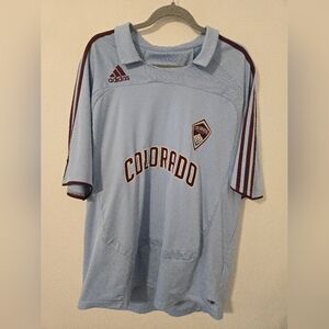 Adidas Colorado Rapids MLS 2007 2008 Away Soccer Futbol Jersey Team Mens Large